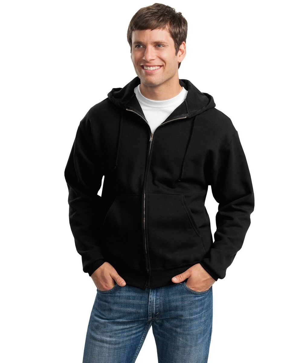 Jerzees 4999M Super Sweats Zip-Up Hoodie - Apparel.com