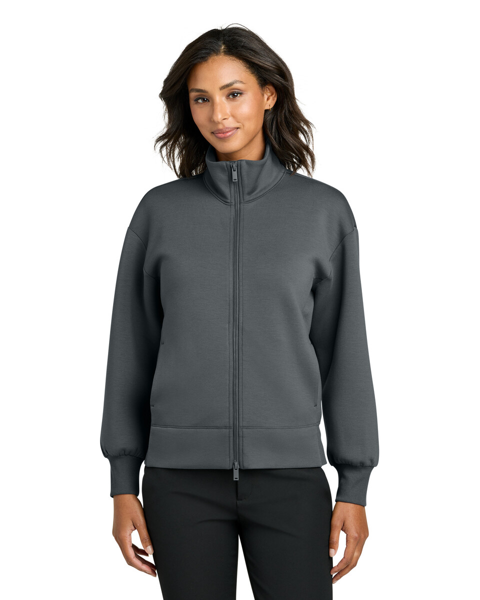 Mercer+Mettle MM3103 Women's Soft Spacer Full-Zip - BlankApparel.com
