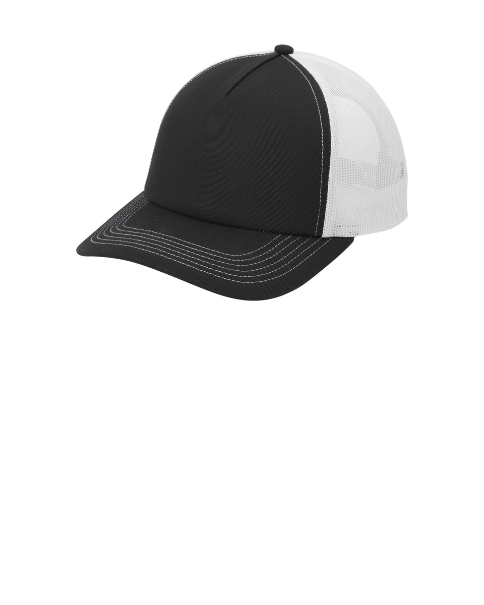 Port Authority C115LP Low-Profile Snapback 5-Panel Trucker Hat ...