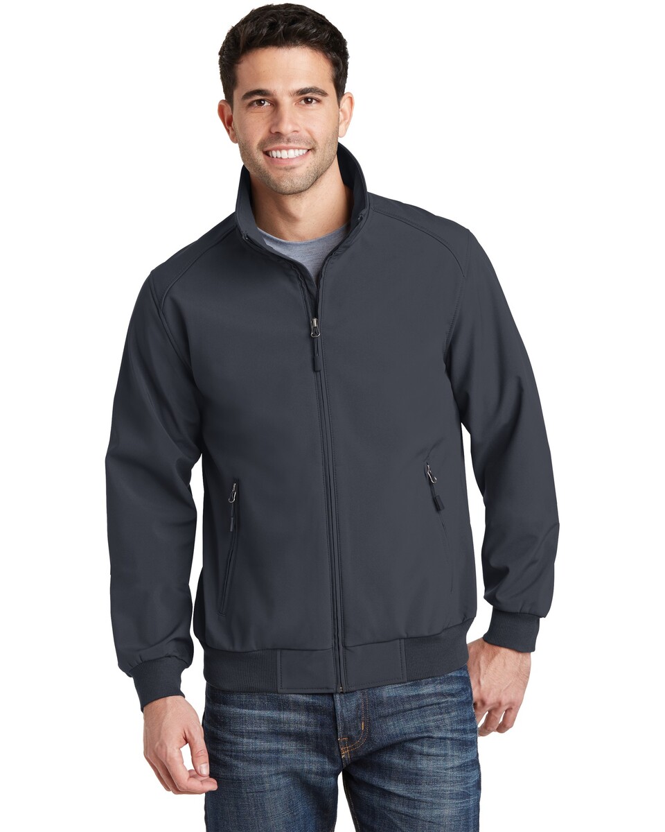 Port Authority J337 Soft Shell Bomber Jacket - BlankApparel.com