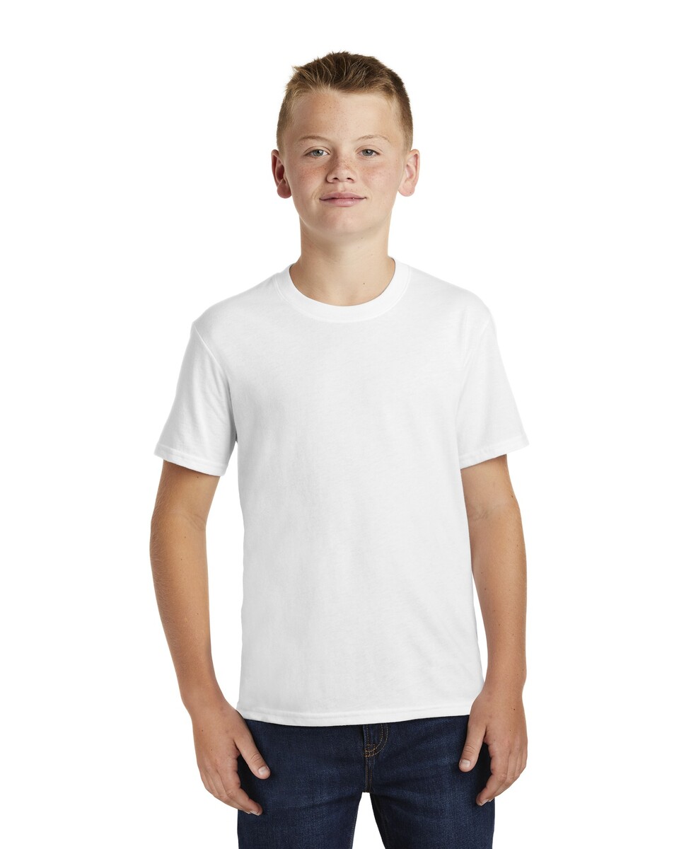 Port & Company PC455Y Youth Fan Favorite Blend T-Shirt - BlankApparel.com