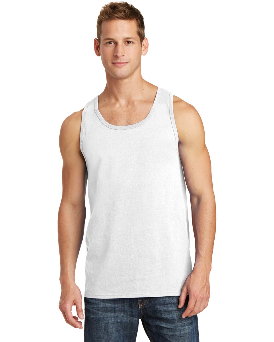 Port & Company PC54TT 5.4-Oz 100% Cotton Tank Top - Apparel.com