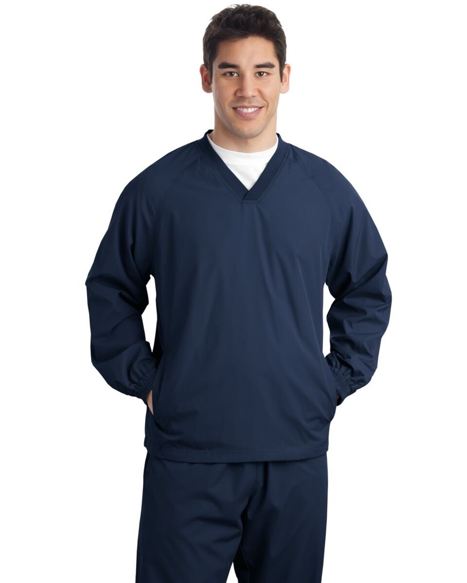 V-Neck Windbreaker