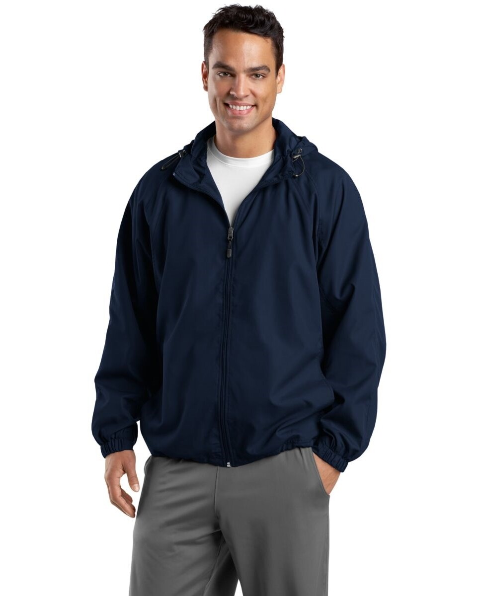 Hooded Windbreaker
