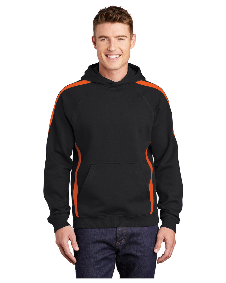 SportTek ST265 Sleeve Stripe Pullover Hoodie