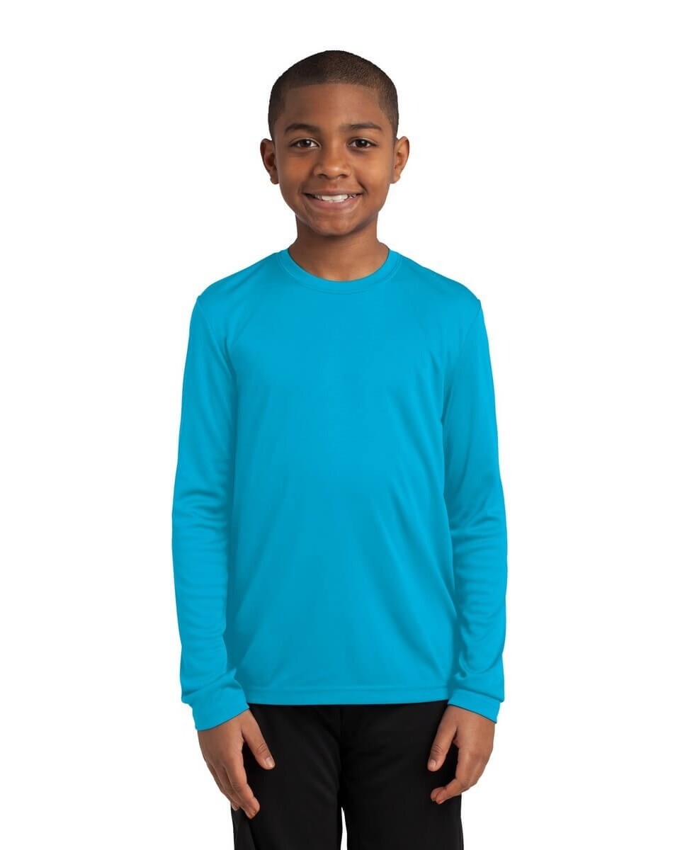Sport-Tek YST350LS Youth Long Sleeve PosiCharge Competitor T-Shirt ...