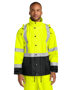CornerStone CSJ504-ANSI 107 Class 3 Rain Jacket