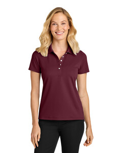 Port Authority LK845 100% Polyester-Women's Dry Zone Stain-Release Grid Polo  100% Polyester