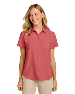 Women's Short Sleeve UV Dockside Shirt Port Authority LW963
