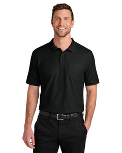Port Authority TLK200P 4XLT-Tall Wearever Signature Pique Pocket Polo 4XLT