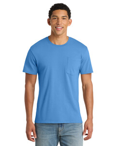 Port &amp; Co PC099P 2XL-Essential Pigment-Dyed Pocket T-Shirt 2XL