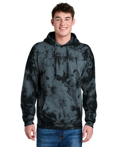 Port & Co PC144 Fleece-Crystal Tie-Dye Pullover Hoodie Fleece