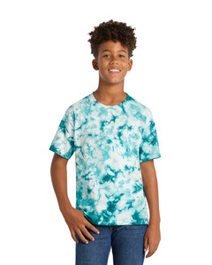 Port &amp; Co PC145Y XS-Youth Crystal Tie-Dye T-Shirt XS