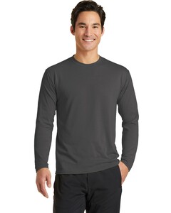 Port &amp; Co PC381LS 4XL-Long Sleeve Essential Blended Performance T-Shirt 4XL