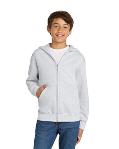 Port & Co PC78YZH XS-Youth Core Fleece Full-Zip Hooded Sweatshirt  XS