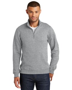 Port &amp; Co PC850Q XS-Fan Favorite Fleece 1/4-Zip Pullover Sweatshirt XS