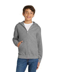 Port &amp; Co PC90YZH M-Youth Zip-Up Hoodie M