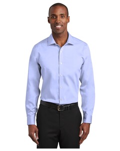 Slim Fit Pinpoint Oxford Non-Iron Shirt 2XL Red House RH620 2XL