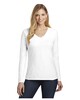 District DT6201 Women's Very Important Tee Long Sleeve V-Neck