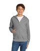 Port & Co PC90YZH Youth Zip-Up Hoodie