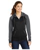 Sport-Tek LST236 Women's Sport-Wick  Varsity Fleece Full-Zip Hooded Jacket