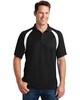 Sport-Tek T476 Dry Zone; Colorblock Raglan Polo Shirt