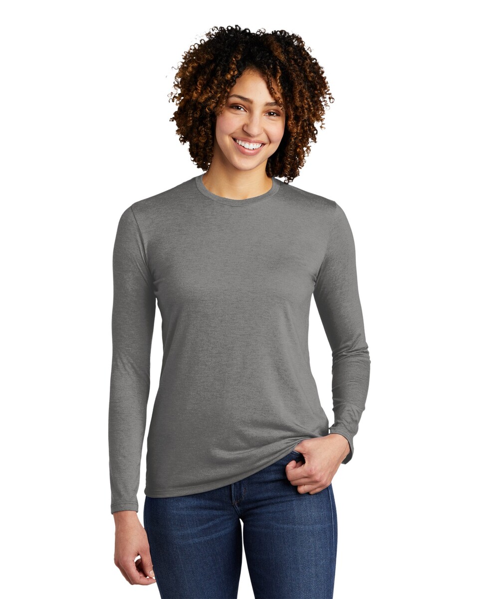 Allmade AL6008 Women's Tri-Blend Long Sleeve T-Shirt