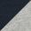 Midnight Navy/ Heather Gray