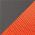 Charcoal/ Neon Orange