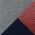 Heather Grey/ Cardinal/ Navy