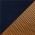 Navy/ Caramel
