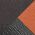Charcoal/ Burnt Orange/ Black