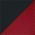 Black/ Deep Red