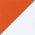 Deep Orange/ White
