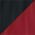 Black/ Deep Red