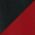 Black/ Deep Red