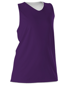 Alleson Athletic 506CRW Purple-Women's Reversible Racerback Jersey Purple