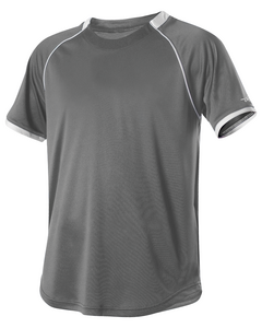 Alleson Athletic 508C1 Gray-ADULT BASEBALL JERSEY Gray