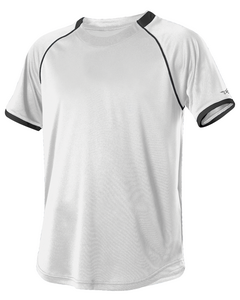 Alleson Athletic 508C1 White-ADULT BASEBALL JERSEY White
