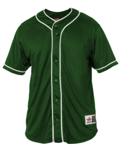 Alleson Athletic 52MBBJY Green-Youth Diamond Jersey Green