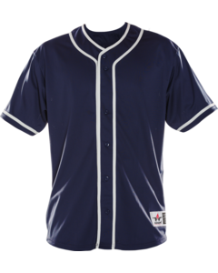 Alleson Athletic 52MBBJY Navy-Youth Diamond Jersey Navy