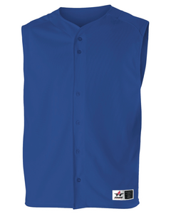Alleson Athletic 52MV Blue-Adult Baseball Vest Blue