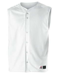 Alleson Athletic 52MV White-Adult Baseball Vest White