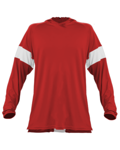 Alleson Athletic 545LSA Red-CONTENDER L/S SHOOTER SHIRT Red