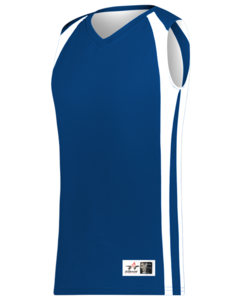 Alleson Athletic 54MMRW Blue-Womens Reversible Basketball Jersey Blue