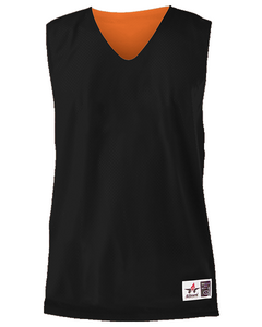 Alleson Athletic 560RY Black-Youth Reversible Mesh Jersey Black