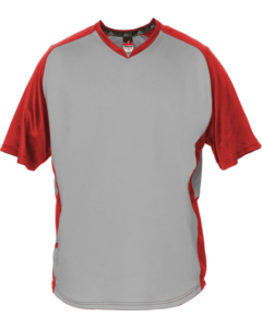 Alleson Athletic 590BBL Red-Cage Batter's Jacket Red