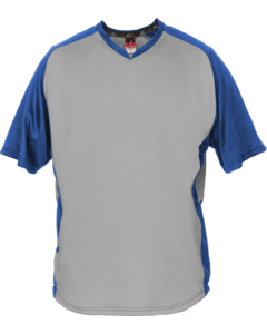 Alleson Athletic 590BBL Blue-Cage Batter's Jacket Blue
