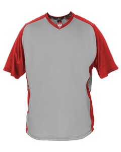 Alleson Athletic 590BBLY Red-CAGE BATTER'S JACKET Red