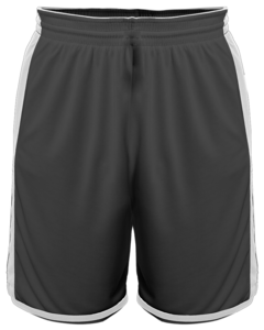 Alleson Athletic 590PSPY Gray-CROSSOVER YOUTH REVERSIBLE SHORT Gray